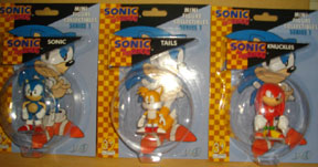 Sonic, Tails, Knuckles in package