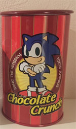 Joypolis Sonic Choco Crunch Tin