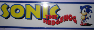 Sonic the Hedgehog store sign