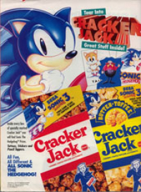 Cracker Jack Sonic food ad