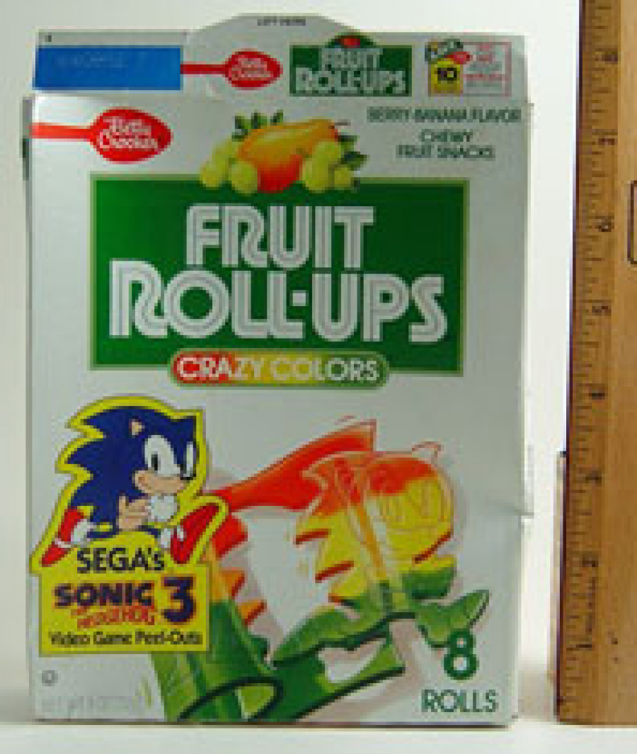 Sonic Fruit Roll Ups