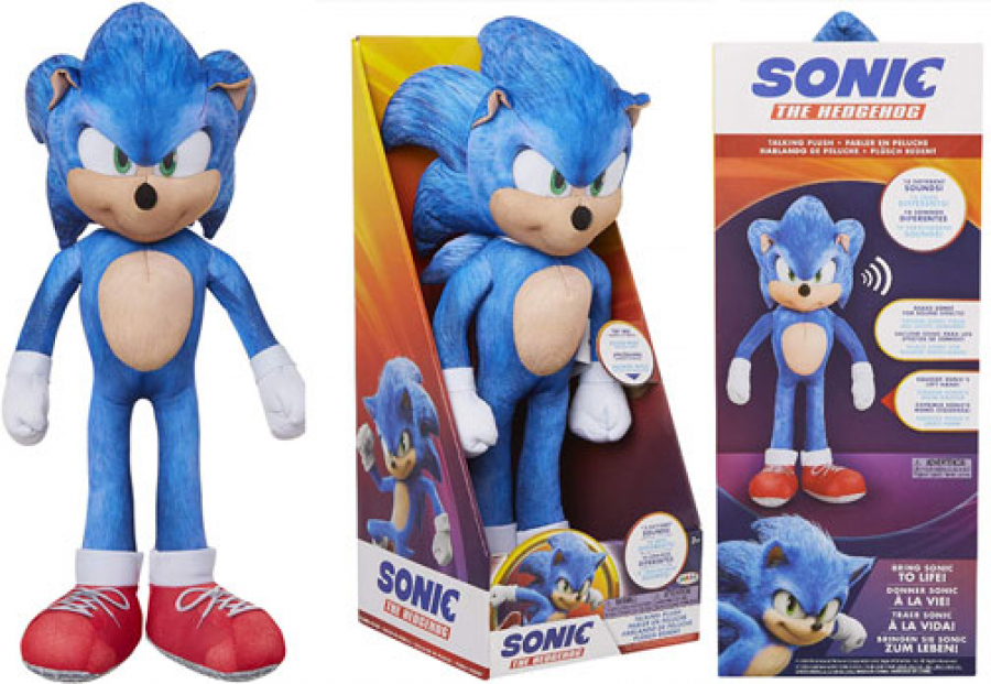 Sonic Movie 13 inch sound plush