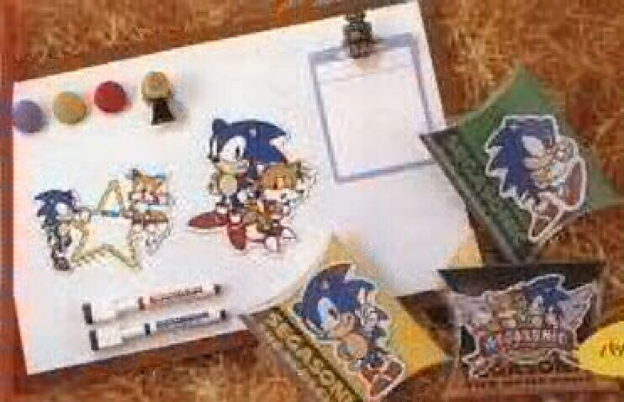 Japanese Sonic Desk Set