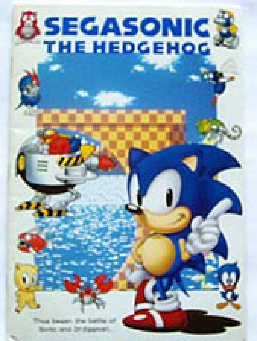 SegaSonic the Hedgehog notebook