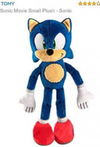 Tomy Movie Sonic Plush