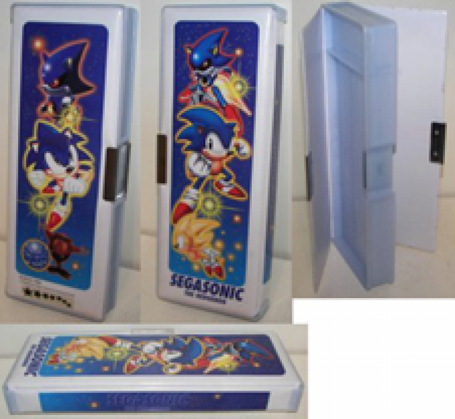 2 sided Sonic themed Hard Pen Case