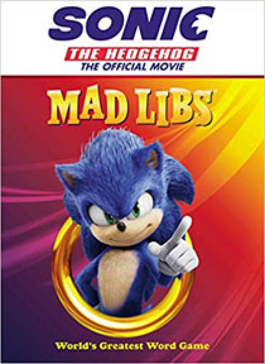 Sonic the Hedgehog The Official Movie Mad Libs Book