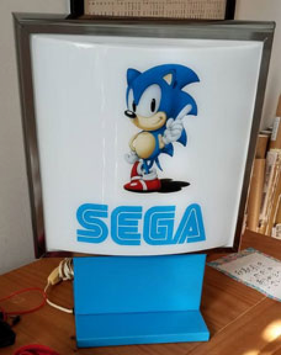 Sega Sonic Store Light