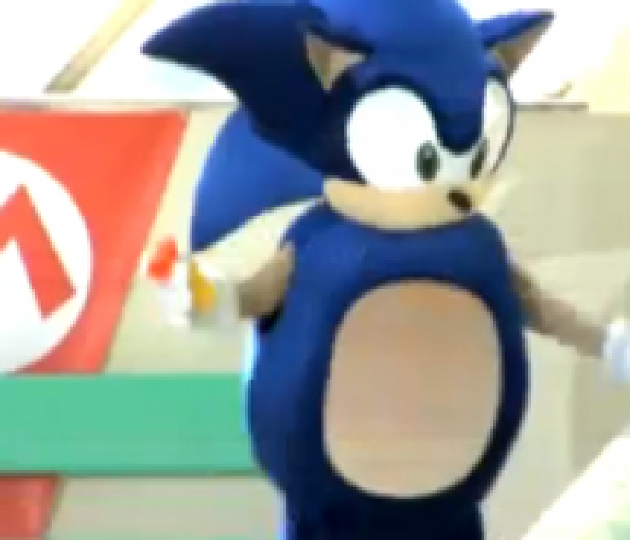 Square Sonic Costume