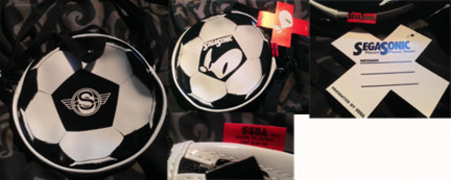 SegaSonic soccer football bag