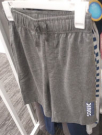 Gray Sonic Shorts