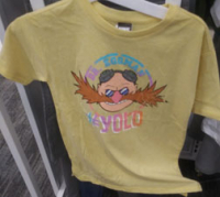 A yolo yellow eggman tee