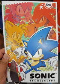 IDW Sonic Comic promotional cover