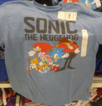 Target 2021 Sonic the Hedgehog shirt