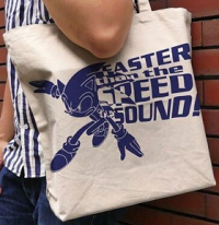 Faster than the speed of Sound tote bag