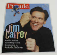 Parade Magazine Movie Sonic &amp; Jim Carrey